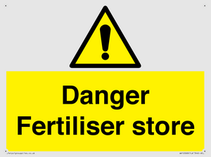 Danger Fertiliser store